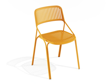 JOS - Aluminium chair open back by BABEL D - view 2